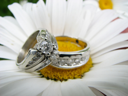 wedding and ring and exchange