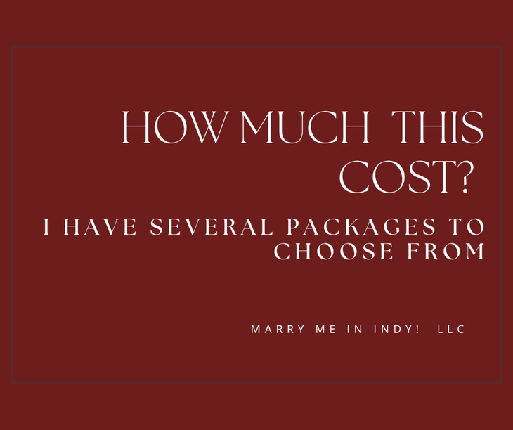 Marry Me In Indy LLC.  Professional Wedding Officiant Services Indianapolis.  Formal, personalized wedding ceremonies.Picture