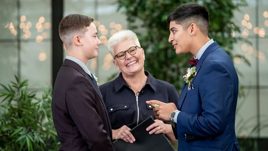 LGBTQ Wedding Ceremony Officiant Indianapolis.  Marry Me In Indy!