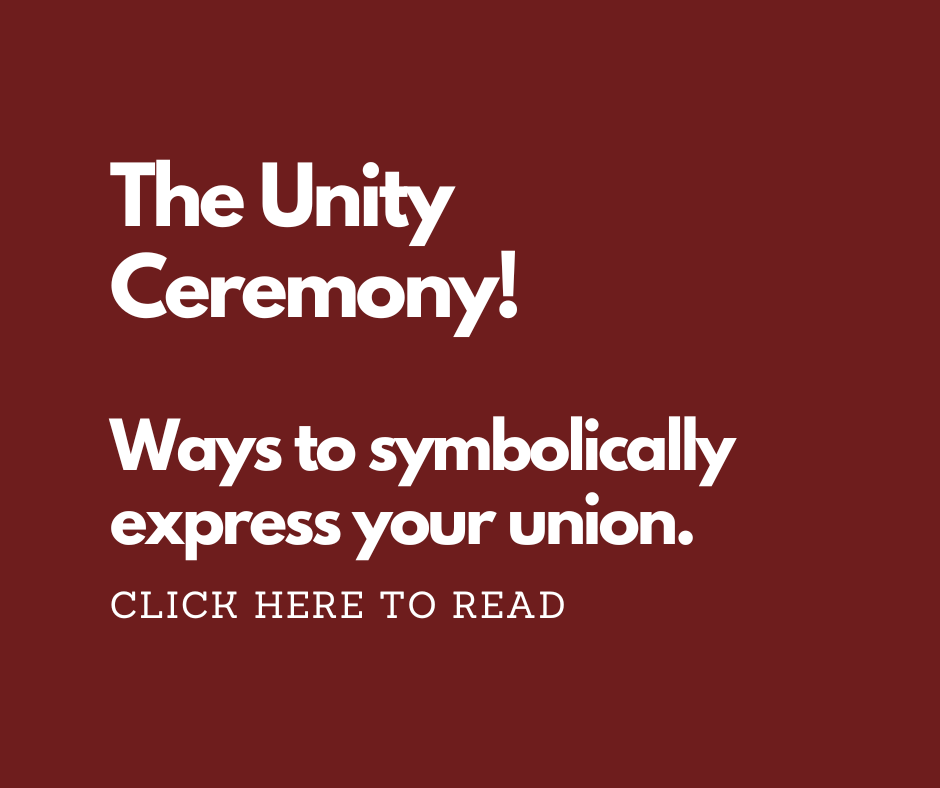 Unity Ceremony Scripts. Marry Me In Indy! LLC.